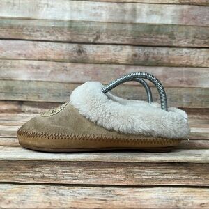 Tory Burch Brown Coley Slippers